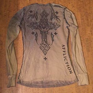 Affliction long sleeve